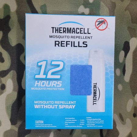 Thermacell 驅蚊片及燃料補充套裝 (12小時)