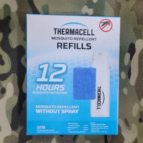 Thermacell 驅蚊片及燃料補充套裝 (12小時) Repellent Mats & Fuel Cartridge (12hours)