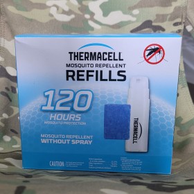Thermacell 驅蚊片及燃料補充套裝 (120小時) Repellent Mats & Fuel Cartridge (120hours)